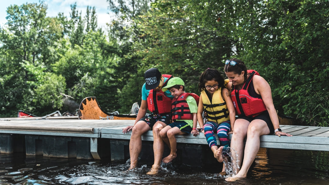 Canots Légaré | Activité familiale par excellence à Québec Famille chez Canots Légaré